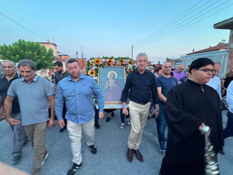 Με λαμπρότητα η πανήγυρη της Αγίας Κυριακής στην Κρύα Βρύση