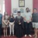 Φοιτητές της Φιλοσοφικής Αθηνών στον Μητροπολίτη Χίου, Ψαρών και Οινουσσών