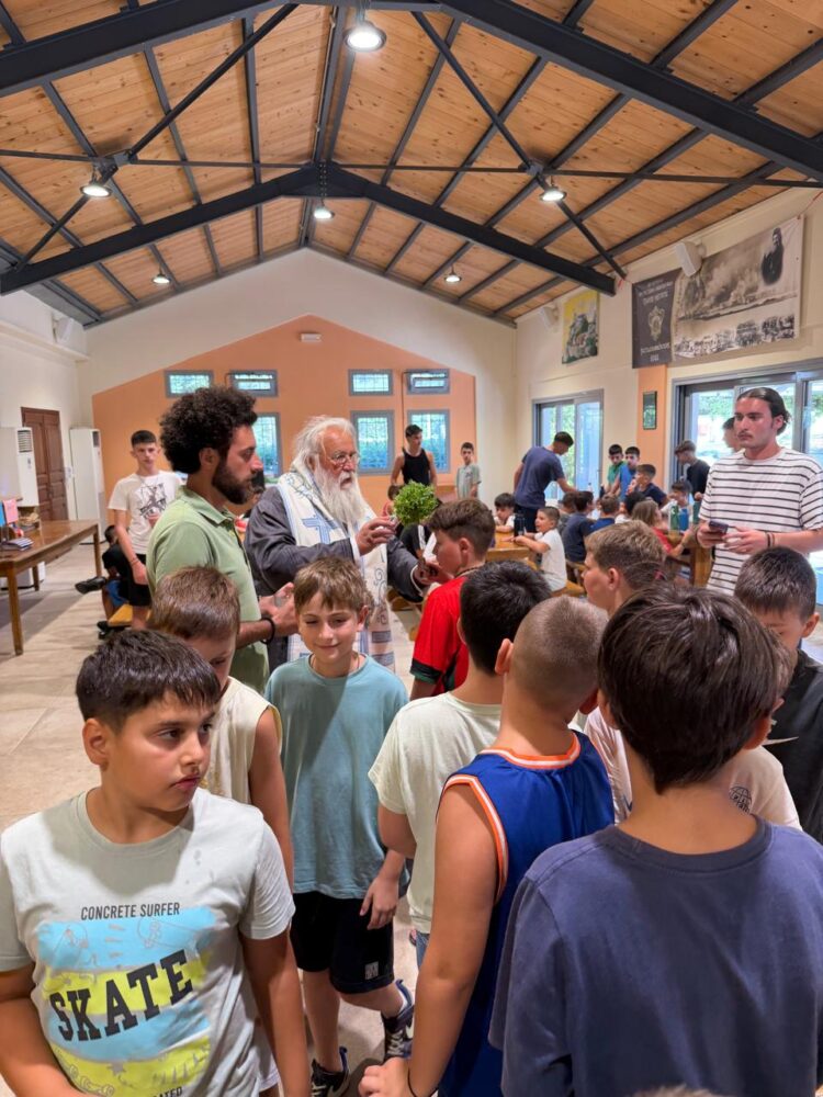 Αγιασμός Α’ Κατασκηνωτικής Περιόδου στην Ι. Μ. Κερκύρας