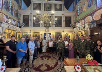 Ο Κερκύρας Νεκτάριος στα Διαπόντια Νησιά
