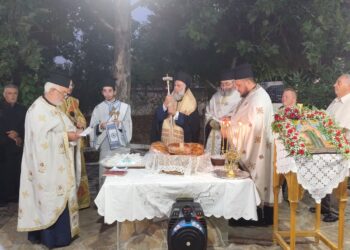 Πανηγυρικός Εσπερινός του Προφήτου Ηλιού στην Ηλιά Καρδίτσας