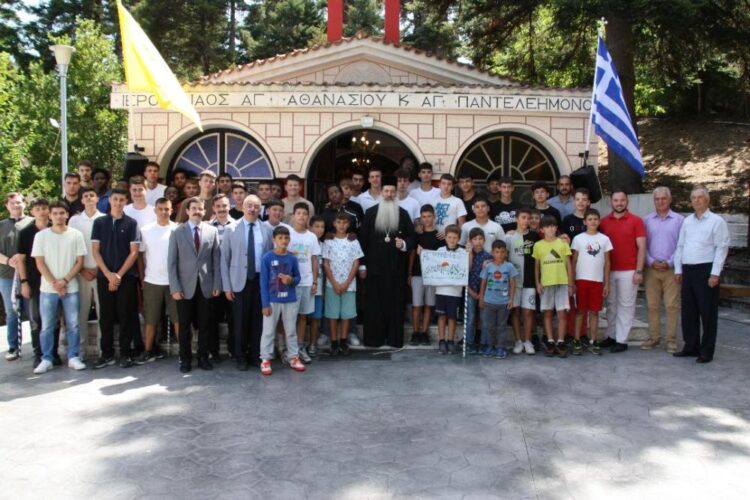 Ο Μητροπολίτης Φθιώτιδος στις Κατασκηνώσεις στο Ελευθεροχώρι