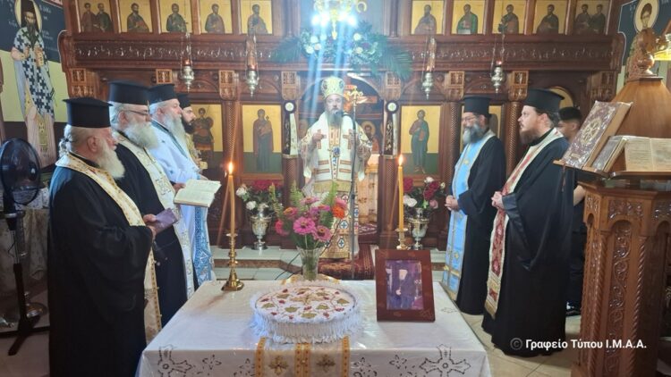 H εορτή του Αγίου Παγκρατίου στην Ι. Μ. Αγίου Δημητρίου Δρυμού Βονίτσης