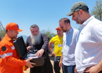 Δωρεά σύγχρονου drone με θερμική κάμερα στην Εθελοντική Ομάδα του Ιερού Ναού Αγίου Δημητρίου Αγρινίου