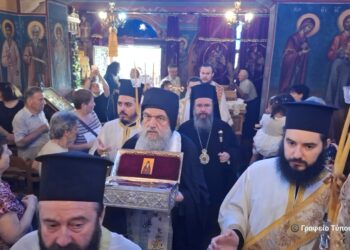 Υποδοχή Ιερού Λειψάνου Αγίου Αρσενίου του Καππαδόκου  στην Ι. Μ. Αιτωλoακαρνανίας