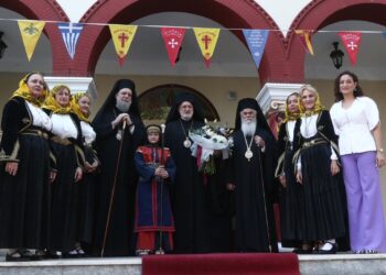 Πολυαρχιερατικό Συλλείτουργο στη Ν. Ιωνία, προεξάρχοντος του Αρχιεπισκόπου Αμερικής κ. Ελπιδοφόρου