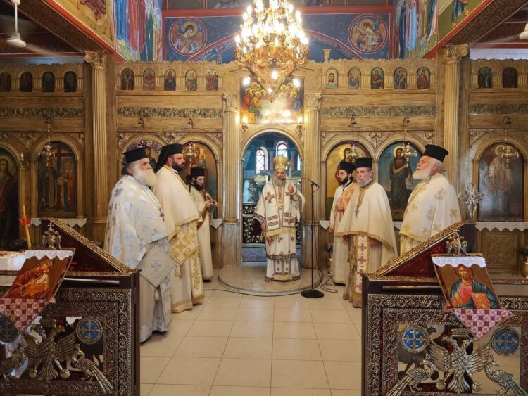 Με Αρχιερατική Θεία Λειτουργία τιμήθηκε η Αγία Κυριακή στην Κυψέλη