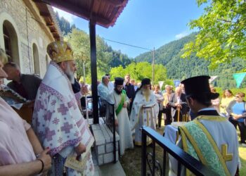 Ο εορτασμός  του Αγίου Αθανασίου του Αθωνίτου στο Πετρίλο
