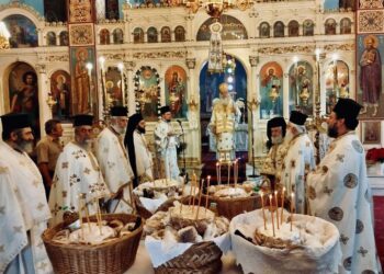 Ο εορτασμός της Συνάξεως των Αγίων Αποστόλων στα Πελετά Κυνουρίας