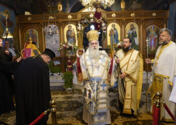 Πανηγυρικός εορτασμός της μνήμης των Αγίων Αναργύρων στο Ιερό Προσκύνημα Αρχαίας Κορίνθου