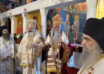 Με λαμπρότητα η πανήγυρις της Αγίας Μεγαλομάρτυρος Μαρίνης στον Καραβά