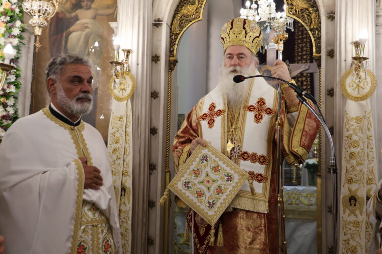 Η εορτή της Αγίας Μεγαλομάρτυρος Μαρίνας στην Ιερά Μητρόπολη Κορίνθου