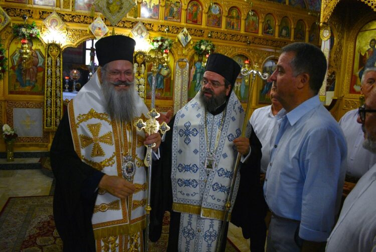 Εσπερινός ονομαστηρίων Μητροπολίτου Μαρωνείας Παντελεήμονος