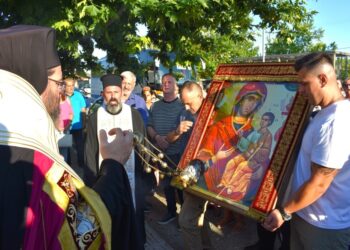 Η θαυματουργή εικόνα της Παναγίας του Ασκού στο Θρυλόριο