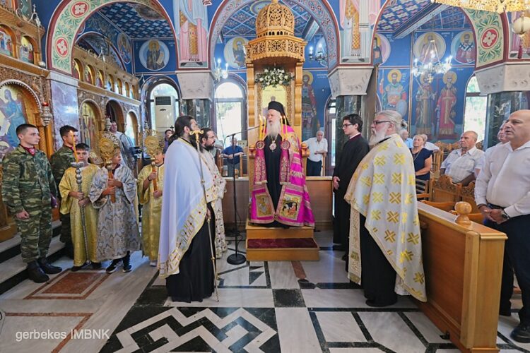 Αρχιερατικός Εσπερινός της Αγίας Παρασκευής στη Μελίκη