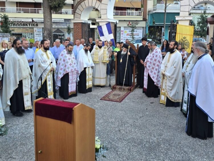 Με τη συμμετοχή πλήθους πιστών εορτάστηκε η μνήμη του Οσίου Παϊσίου στα Γιαννιτσά