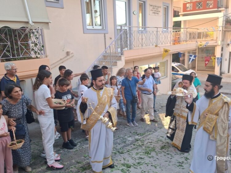 Υποδοχή Ιερού Λειψάνου του Αγίου Δημητρίου Γκαγκαστάθη στην Αμφιλοχία