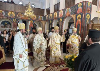Λαμπρός εορτασμός του Αγίου Ανδρέα Αρχιεπισκόπου Κρήτης του Ιεροσολυμίτου στο Αρκαλοχώρι