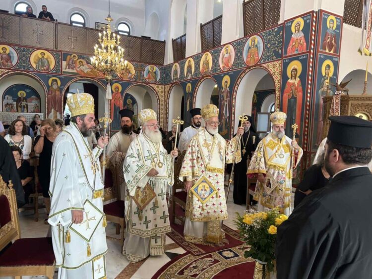 Λαμπρός εορτασμός του Αγίου Ανδρέα Αρχιεπισκόπου Κρήτης του Ιεροσολυμίτου στο Αρκαλοχώρι