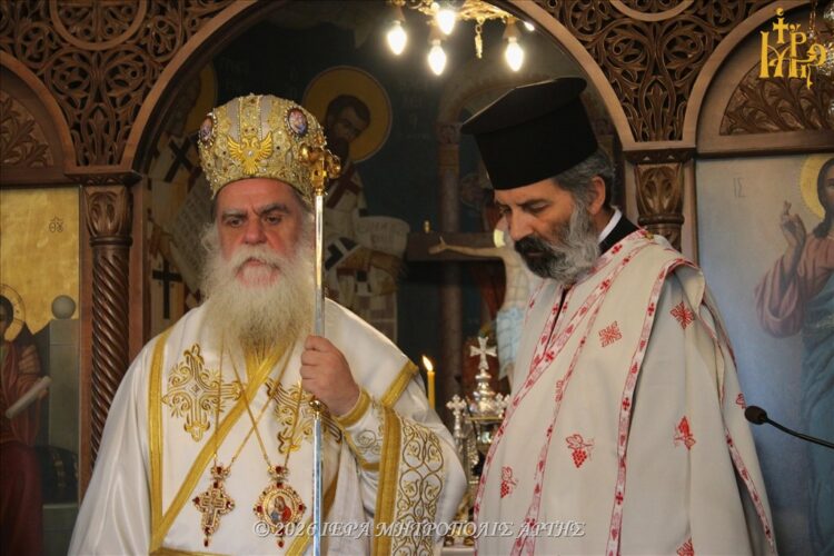 Χειροτονία Διακόνου στην Ιερά Μητρόπολη Άρτης
