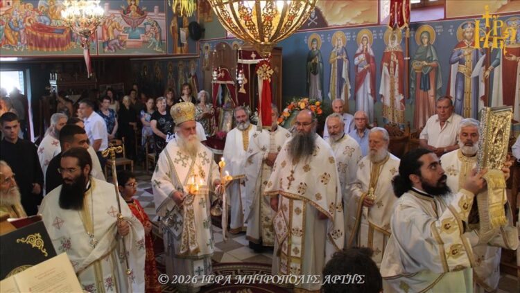 «Ο Χριστός ποιμαίνει τον λαό Του, διά των Αγίων»