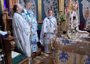 Xειροθεσία αναγνώστου στην Ιερά Μονή Υπεραγίας Θεοτόκου Φανερωμένης Λευκάδος