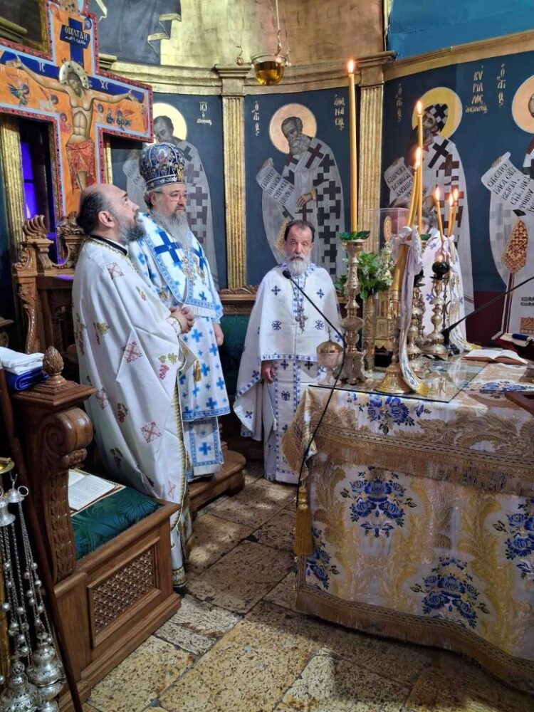 Xειροθεσία αναγνώστου στην Ιερά Μονή Υπεραγίας Θεοτόκου Φανερωμένης Λευκάδος