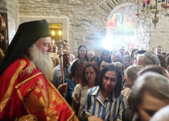 Ενθρονίστηκε ο νέος Ηγούμενος της Ιεράς Μονής Αγίας Μαρίνης Άνδρου