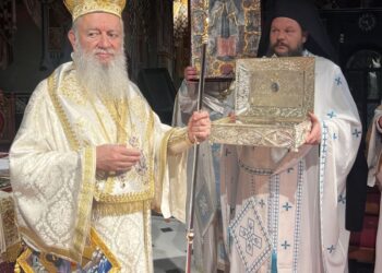ΣΤΟ ΘΡΟΝΙ ΤΗΣ Η ΠΟΛΙΟΥΧΟΣ ΤΗΣ ΧΑΛΚΙΔΟΣ ΑΓΙΑ ΠΑΡΑΣΚΕΥΗ