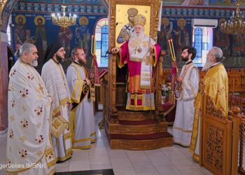 Πανηγύρισε ο Ιερός Ναός της Αγίας Παρασκευής στον Κοπανό Ναούσης