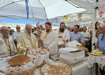 Η Εορτή του Αγίου Παϊσίου  στο Μαρμάρι  Καρύστου