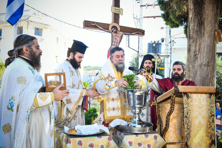 Πάνδημος εορτασμός της μνήμης της Αγ. οσιοπαρθενομάρτυρος Παρασκευής στην Εκκλησία των Σερρών