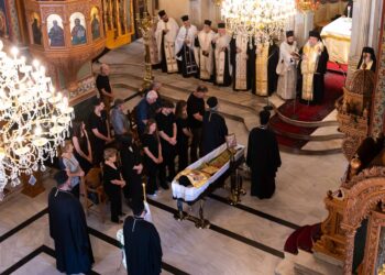 Η Εξόδιος Ακολουθία του π. Περικλή Μαγκαφά