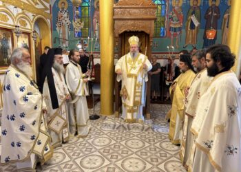 Πανηγύρισε το εκκλησάκι της Αγίας Μαρίνης στη Νέα Σμύρνη Λαρίσης