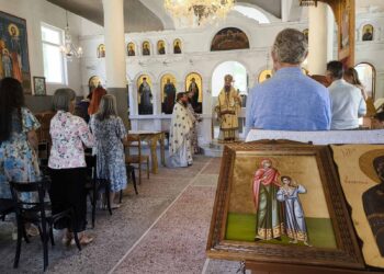 Η εορτή των Αγίων Κηρύκου και Ιουλίττης στο Παρόρι Φλώρινας