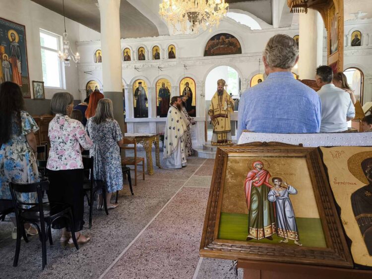 Η εορτή των Αγίων Κηρύκου και Ιουλίττης στο Παρόρι Φλώρινας