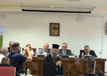 Ο Μητροπολίτης Ειρηναίος στην Πτολεμαΐδα