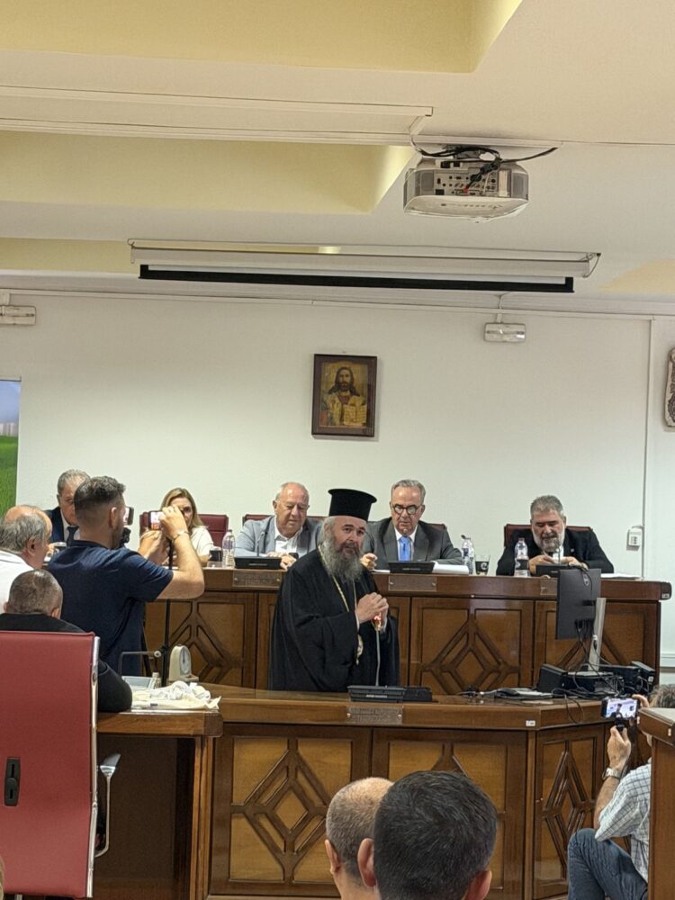 Ο Μητροπολίτης Ειρηναίος στην Πτολεμαΐδα