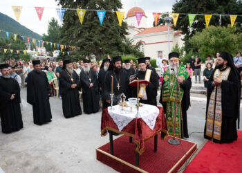Θυρανοίξια Παρεκκλησίου και Πανηγυρικός Εσπερινός του Αγίου Παϊσίου στο Λεβίδι Αρκαδίας