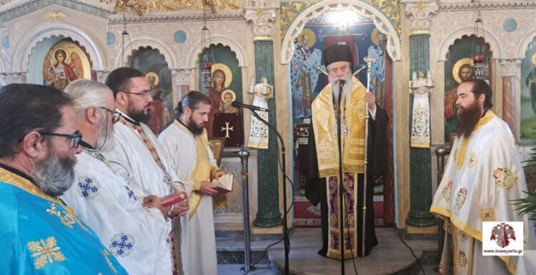 Αρχιερατικό μνημόσυνο για τον π. Δημήτριο Μαρτσούκο στον Αγ. Ιωάννη Απιδέας