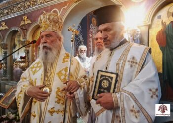 Χειροτονία διακόνου στον Άγιο Νικόλαο Βοιών