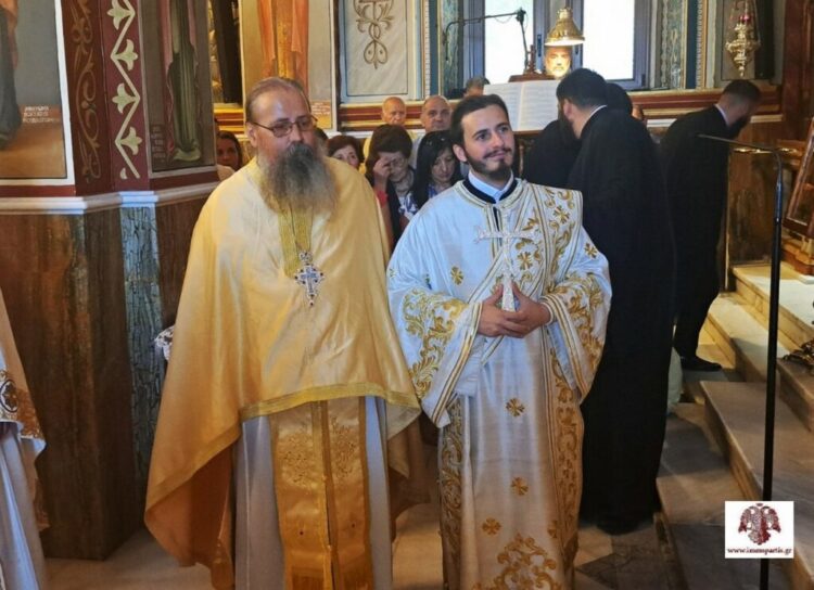 Χειροθεσίες Πρωτοπρεσβύτερου και Αρχιδιακόνου από τον Μητροπολίτη Σπάρτης