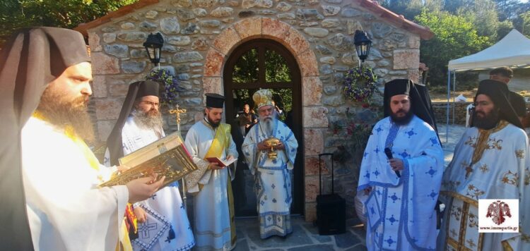 Με εκκλησιαστική μεγαλοπρέπεια τα εγκαίνια του Ι.Ν. Οσίου Ηλία του Νέου και Αγίου Αντωνίου της Ι.Μ. Αγίων Αναργύρων