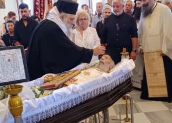 Η Εξόδιος Ακολουθία του μακαριστού Πρωτοπρ. Νικολάου Βιτζηλαίου