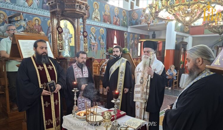 Ιερό Ευχέλαιο στον Λουτρότοπο Άρτης