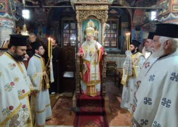 Στον Πρόδρομο Καρδίτσης ο Μητροπολίτης Τιμόθεος για την εορτή της Αποτομής της Τιμίας Κεφαλής του Αγίου Ιωάννου του Προδρόμου