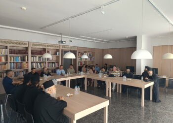 Ομιλία του Καθηγητού Αθανασίου Δεσπότη στην Βιβλιοθήκη της Ι. Μ. Χίου