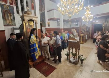 Παρακλήσεις πρώτης εβδομάδος Δεκαπενταυγούστου  στην Ι. Μ. Αιτωλωοακαρνανίας