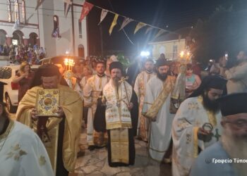 Η εορτή της Μεταμορφώσεως του Σωτήρος Χριστού  στην Ι. Μ. Αιτωλοακαρνανίας