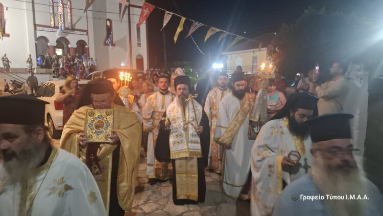Η εορτή της Μεταμορφώσεως του Σωτήρος Χριστού στην Ι. Μ. Αιτωλοακαρνανίας